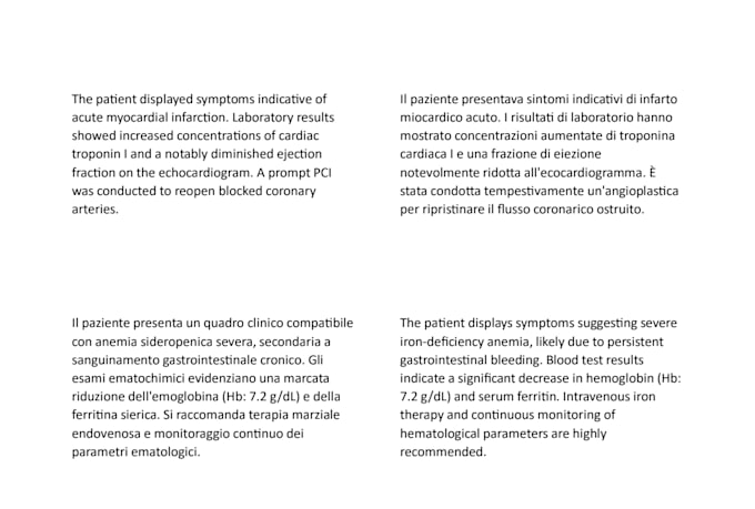 do professional medical translation and proofreading